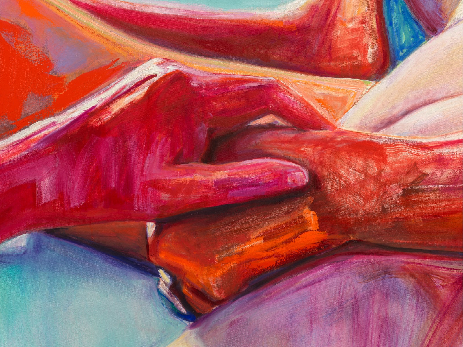 Joan Semmel, Spaced Out, 2019