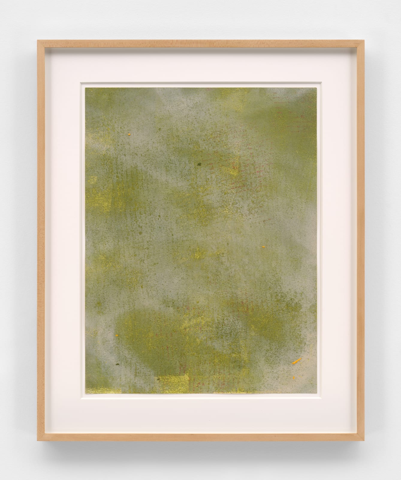 Karlos Cárcamo, Untiled Study for Kase Painting (Green), 2019