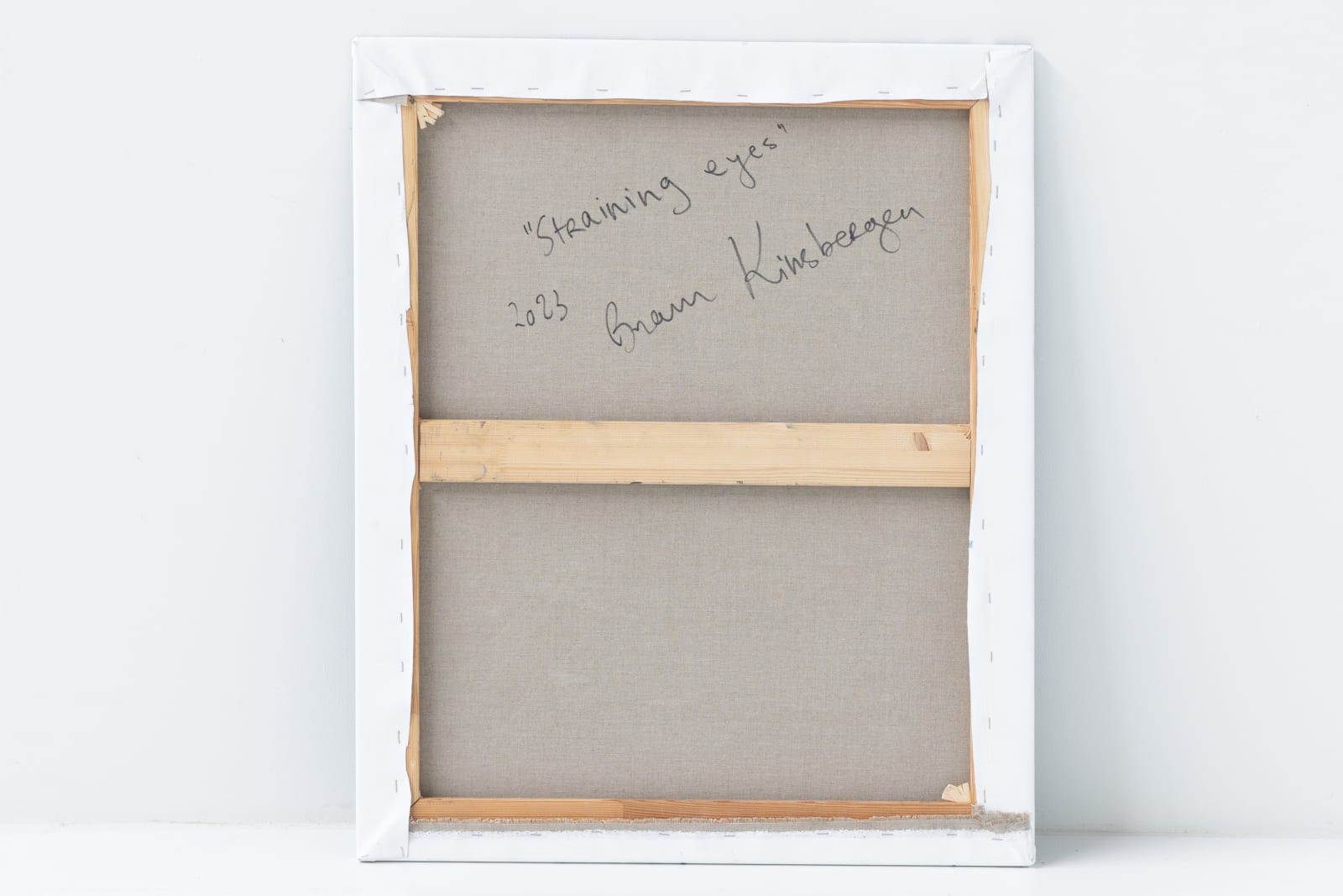 Bram Kinsbergen, Straining eyes, 2023
