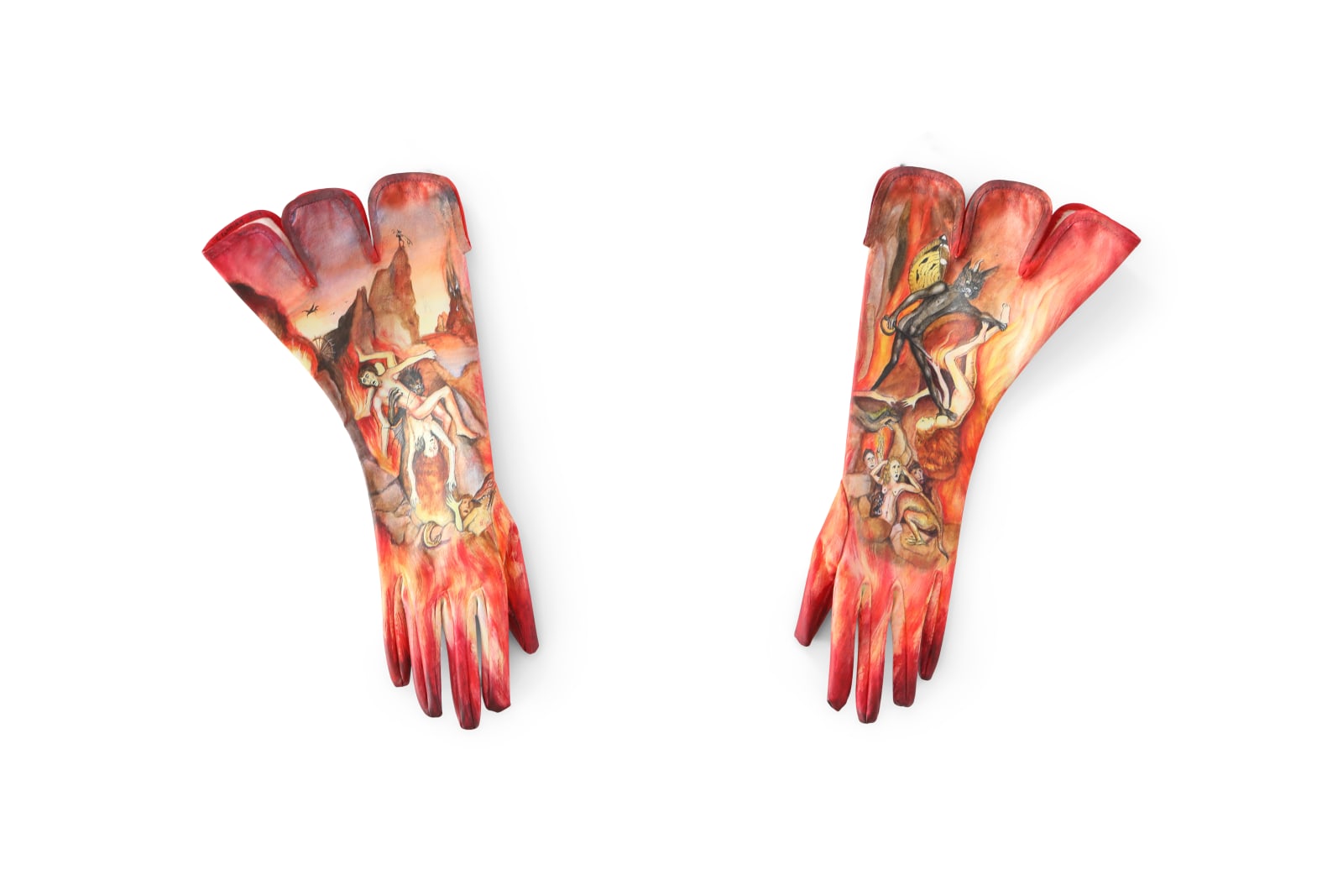Georgina Clapham, Hell Gloves, 2019