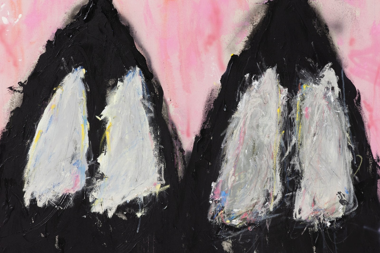 Marria Pratts, 3 Ghosts on Sunrise (from my car), 2023