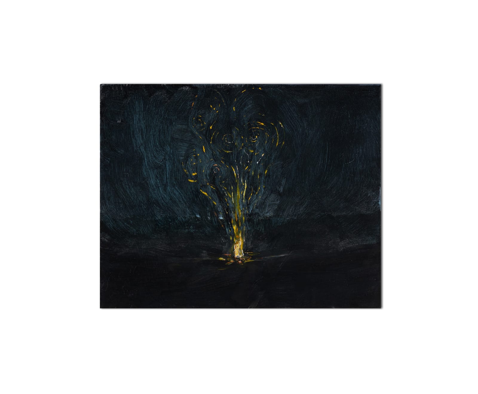 Bram Kinsbergen, The campfire was unnecessary, 2023