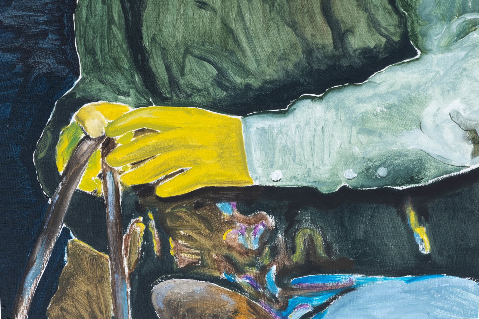 Bram Kinsbergen, Straining eyes, 2023