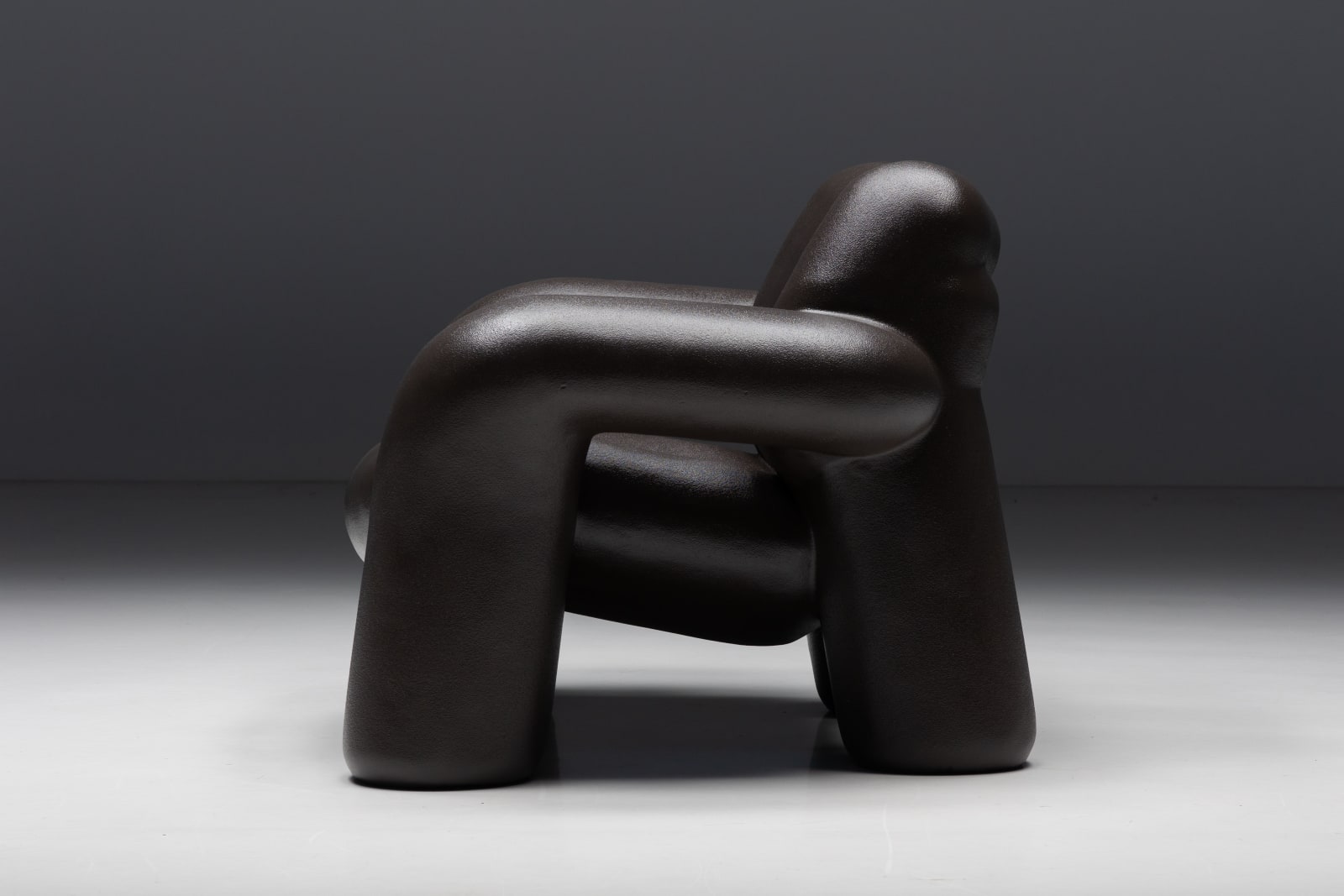 Schimmel & Schweikle, Blown Up Lounge Chair Black, 2020