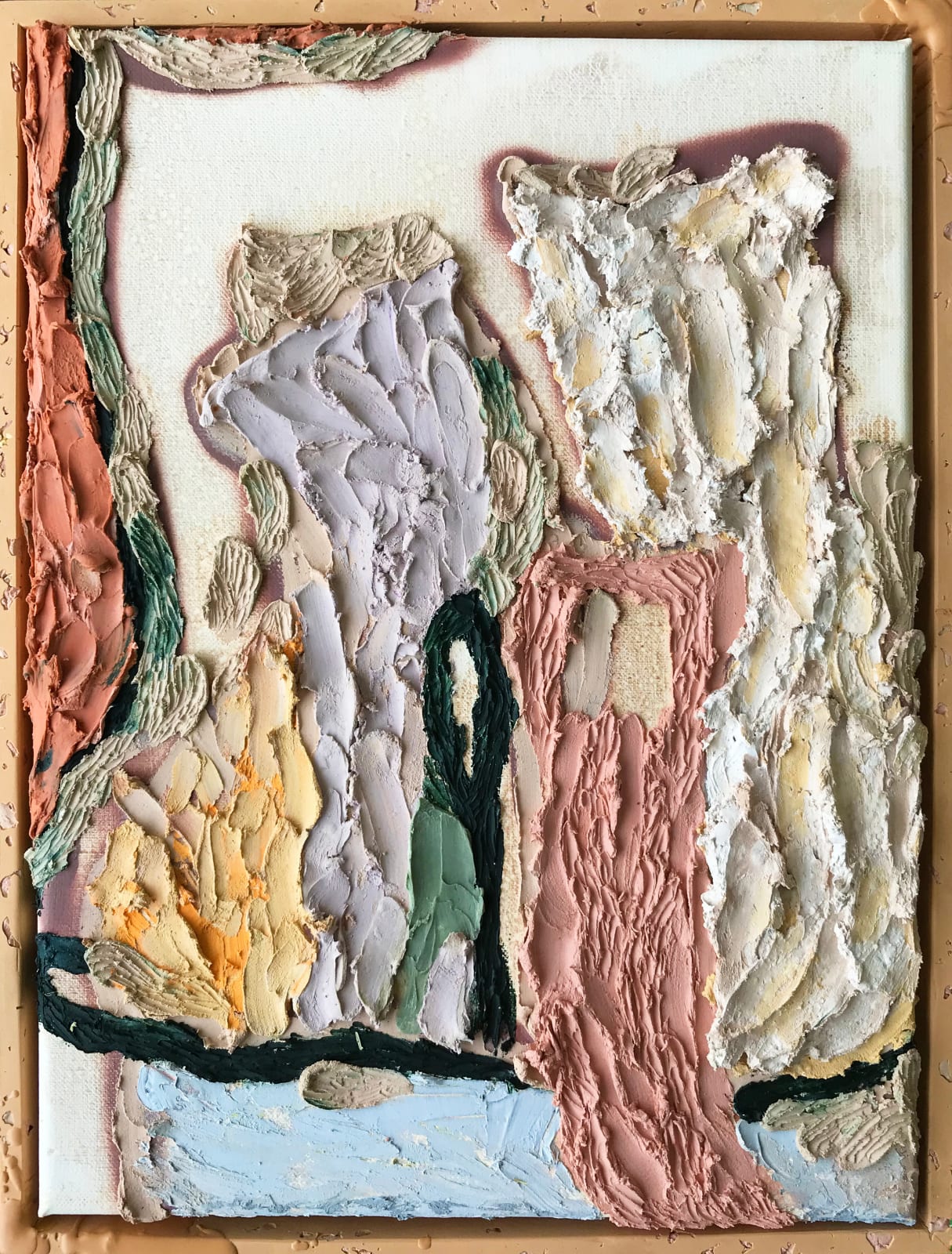 Natacha Mankowski, Velvet mauve (The water-snakes), 2021
