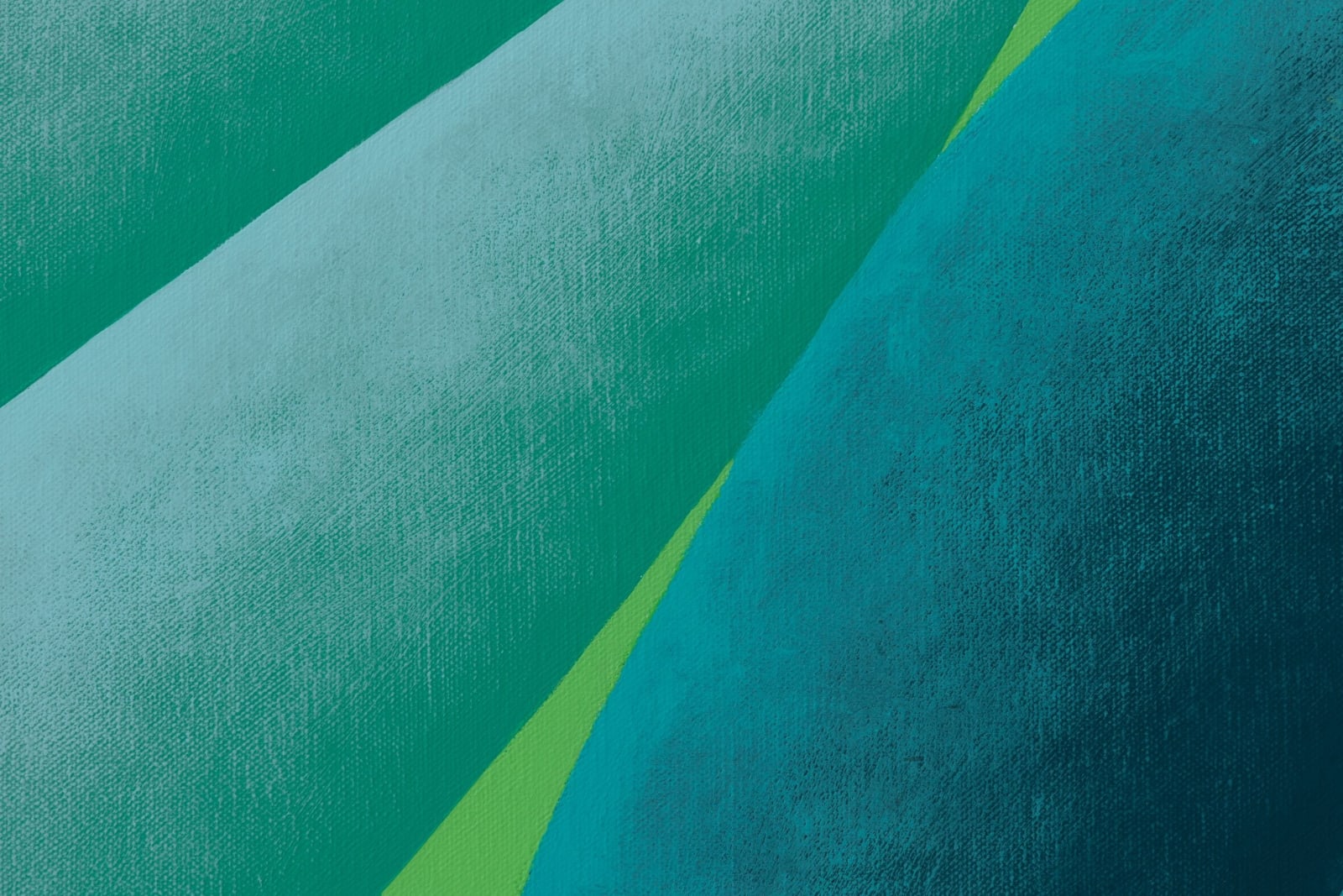 Corydon Cowansage, Green and Turquoise, 2022