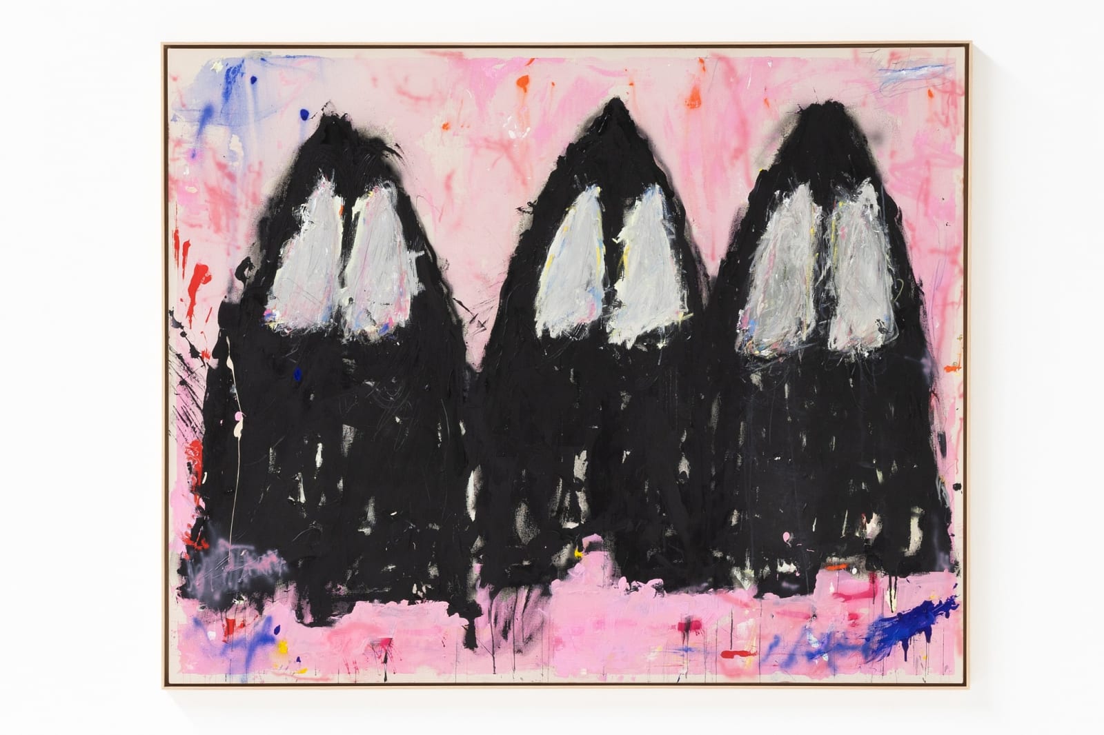 Marria Pratts, 3 Ghosts on Sunrise (from my car), 2023