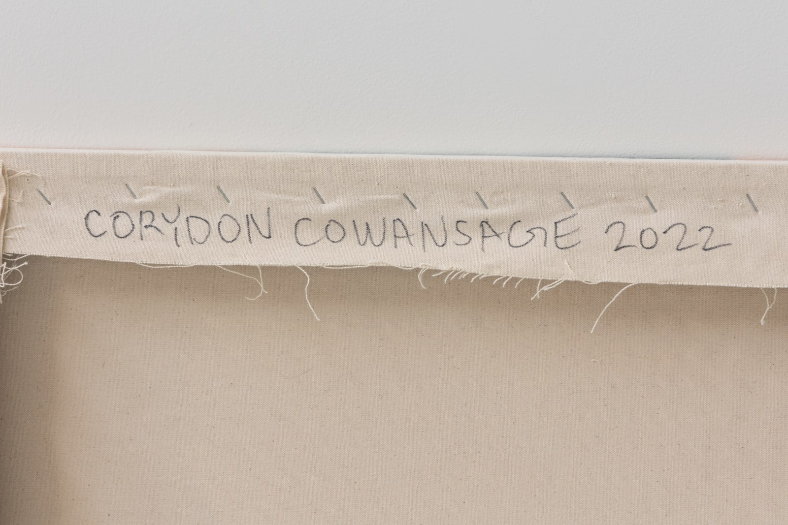 Corydon Cowansage, Splitting (Green and Peach), 2022