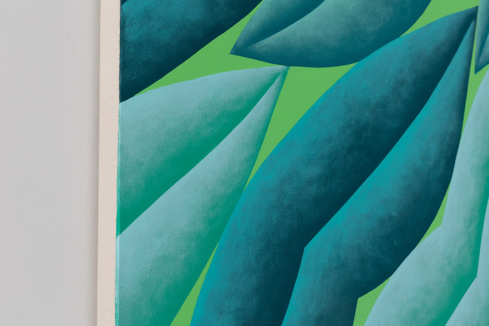 Corydon Cowansage, Green and Turquoise, 2022