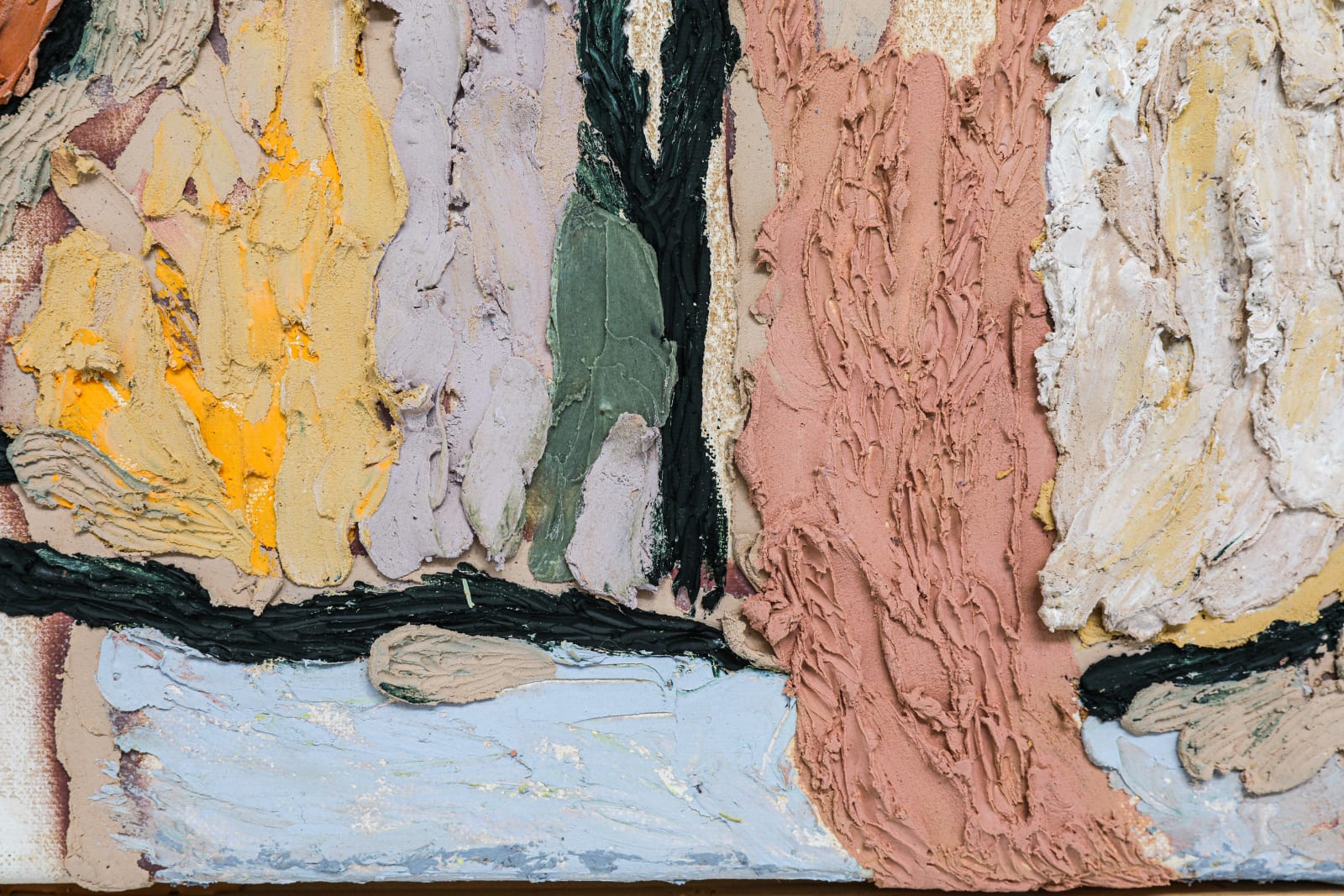 Natacha Mankowski, Velvet mauve (The water-snakes), 2021