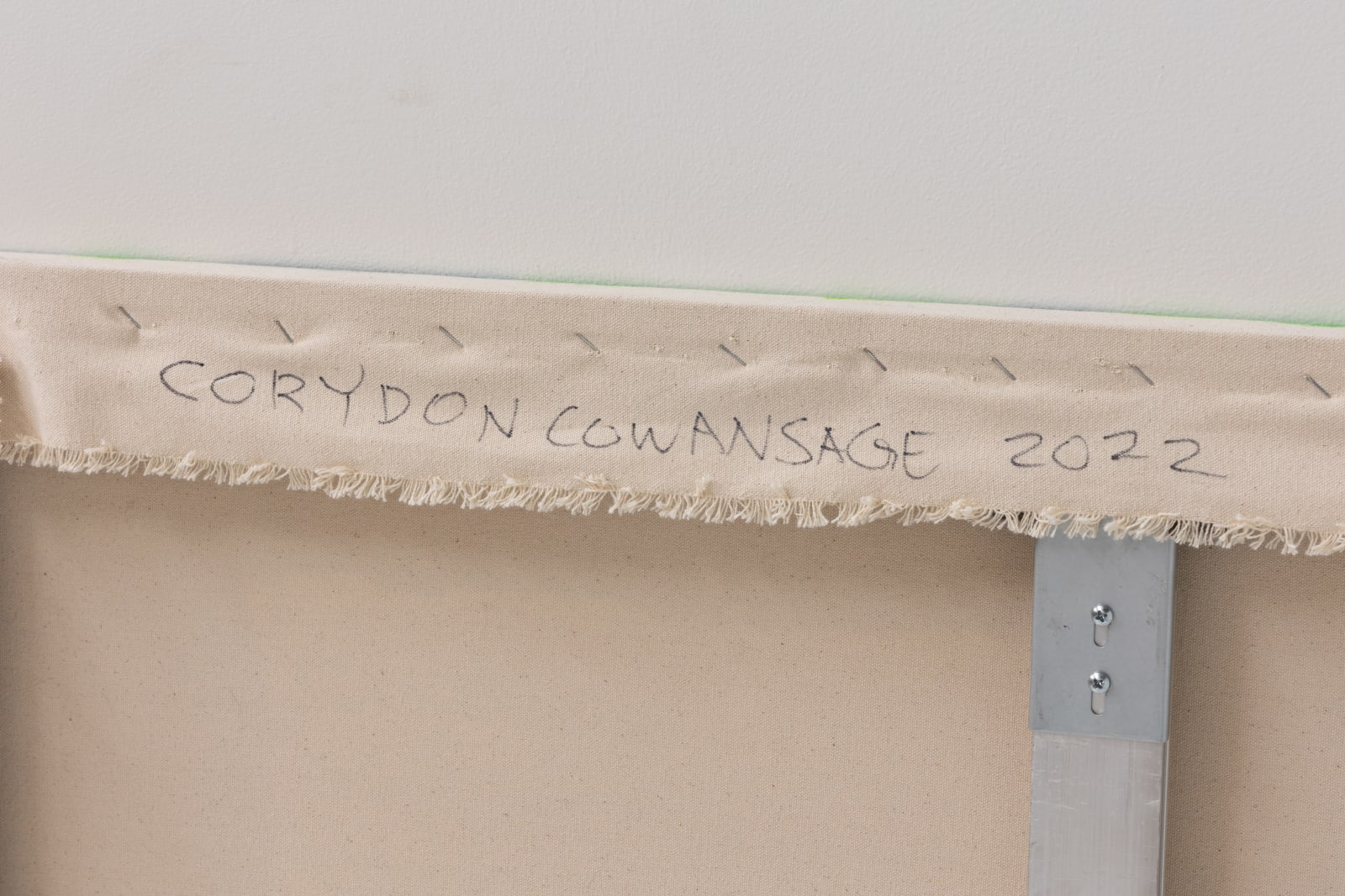 Corydon Cowansage, Green and Turquoise, 2022
