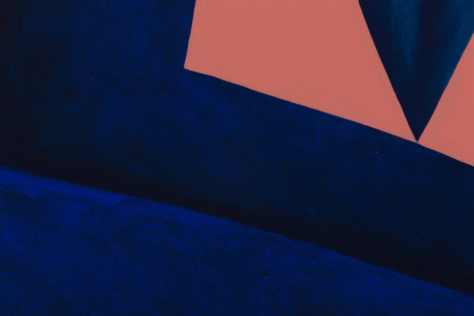 Corydon Cowansage, Blue, Turquoise, Peach, 2022
