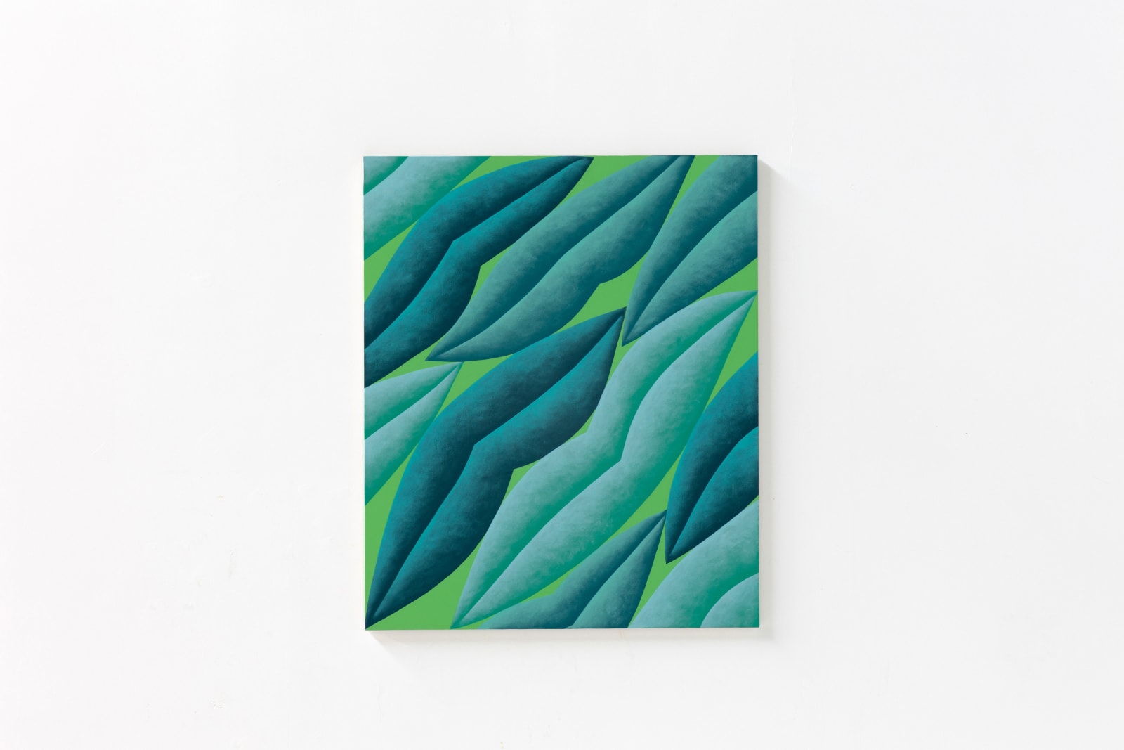 Corydon Cowansage, Green and Turquoise, 2022