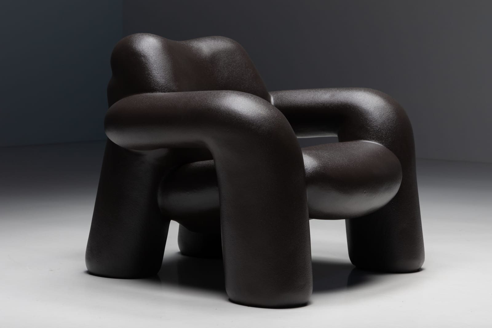 Schimmel & Schweikle, Blown Up Lounge Chair Black, 2020