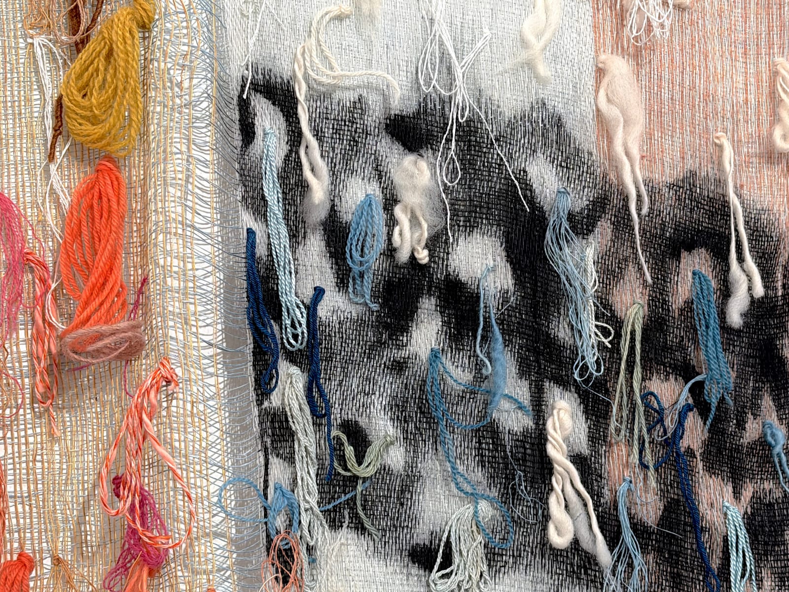 Maria Zahle, Torso (stripey), 2024