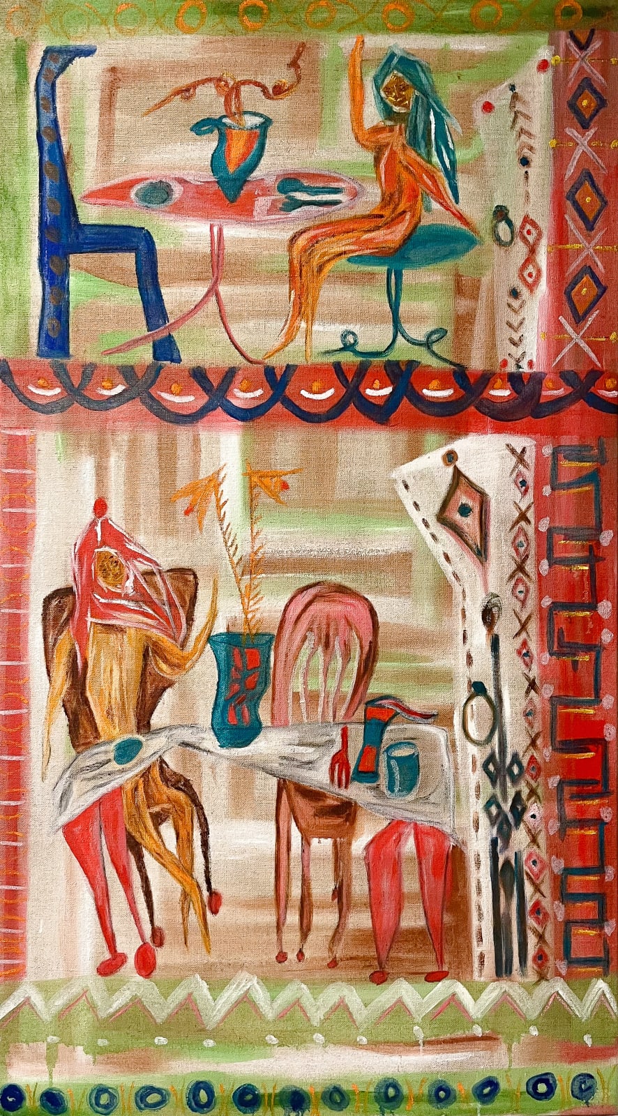 Yasmin Sliai, Eating Alone, 2025