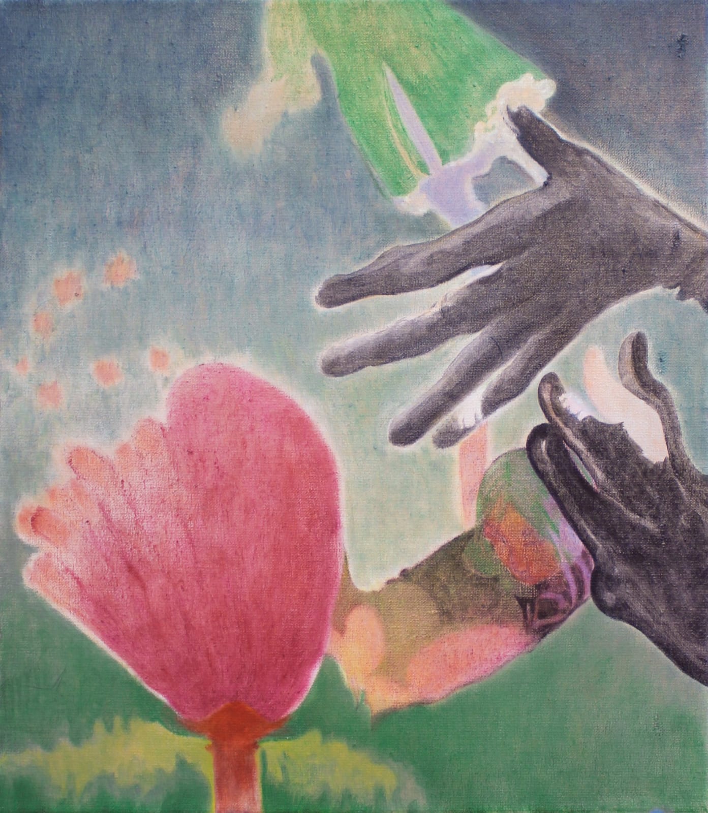 Marie Rud Rosenzweig, Hands and knees, 2023