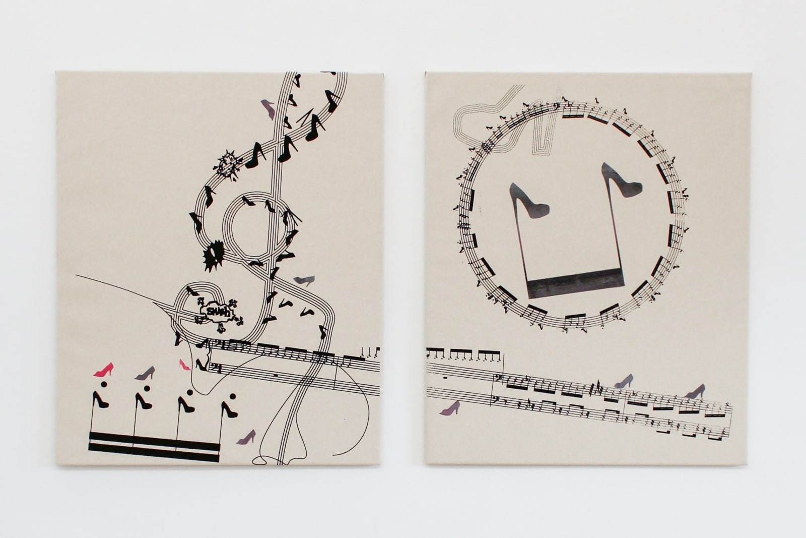 Ragnhild May, Dakkedak (grafisk partitur), 2021