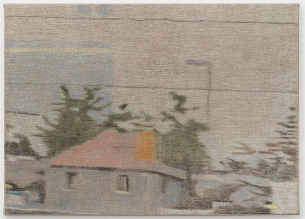 Lukas Müller, German Village House I (Seen From the Train), 2025