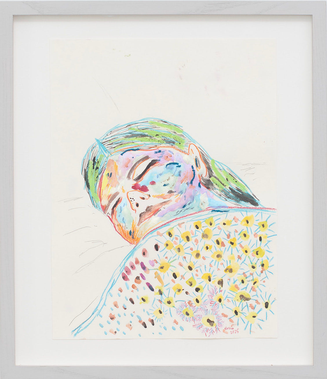 Karim Boumjimar, Drawings from the Hotel VII, 2025