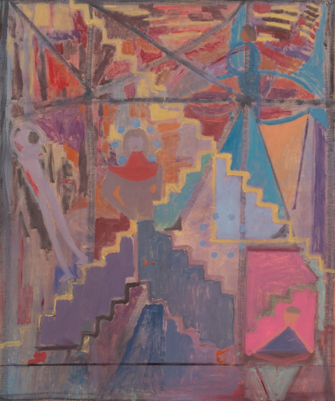 Jackie Gendel, Moving Staircase, 2016