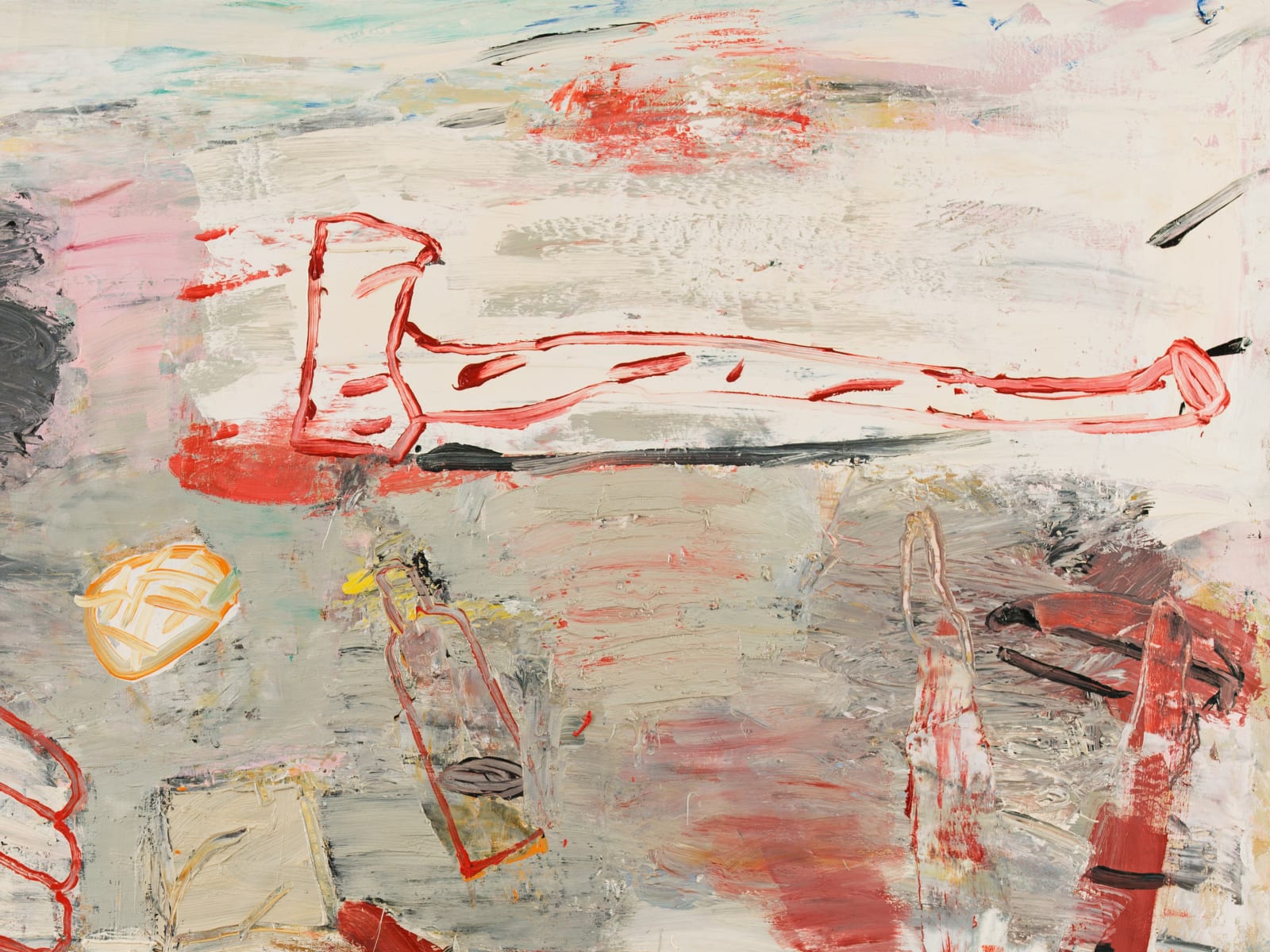 Roy Oxlade, Axe and Knife, 1985