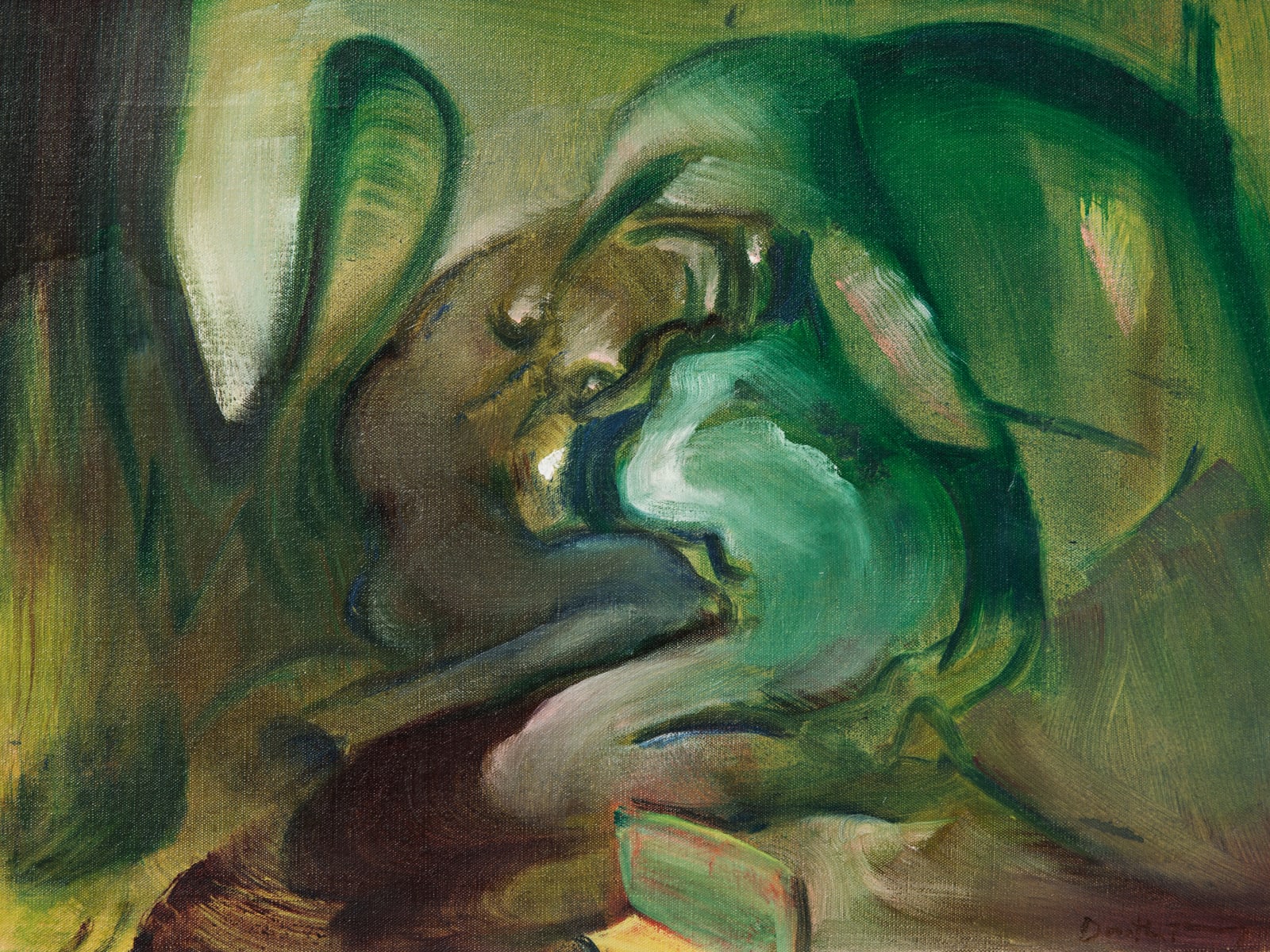 Dorothea Tanning, Relationship: Friends or Enemies, 1985