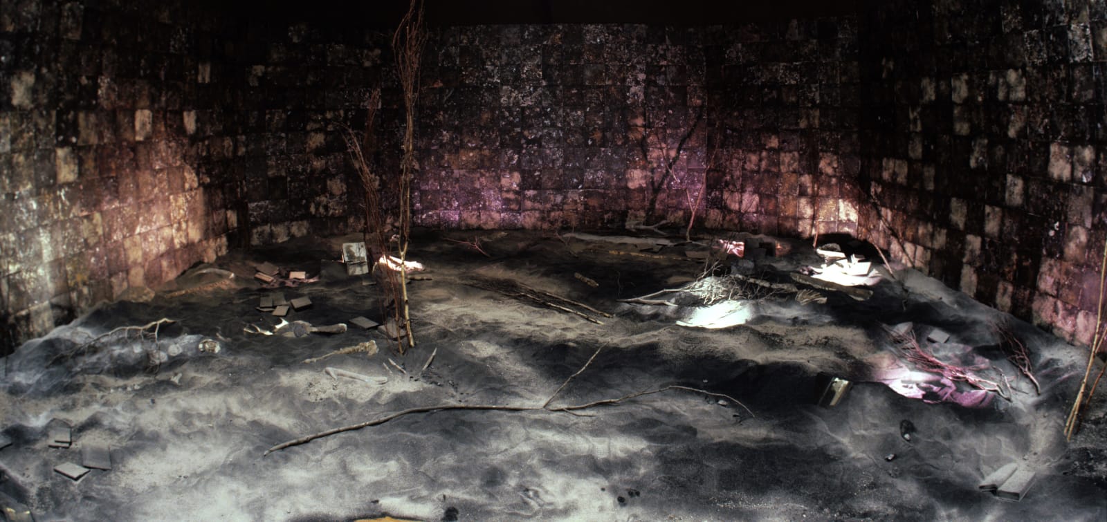 Michelle Stuart, Ashes in Arcadia, 1987-88
