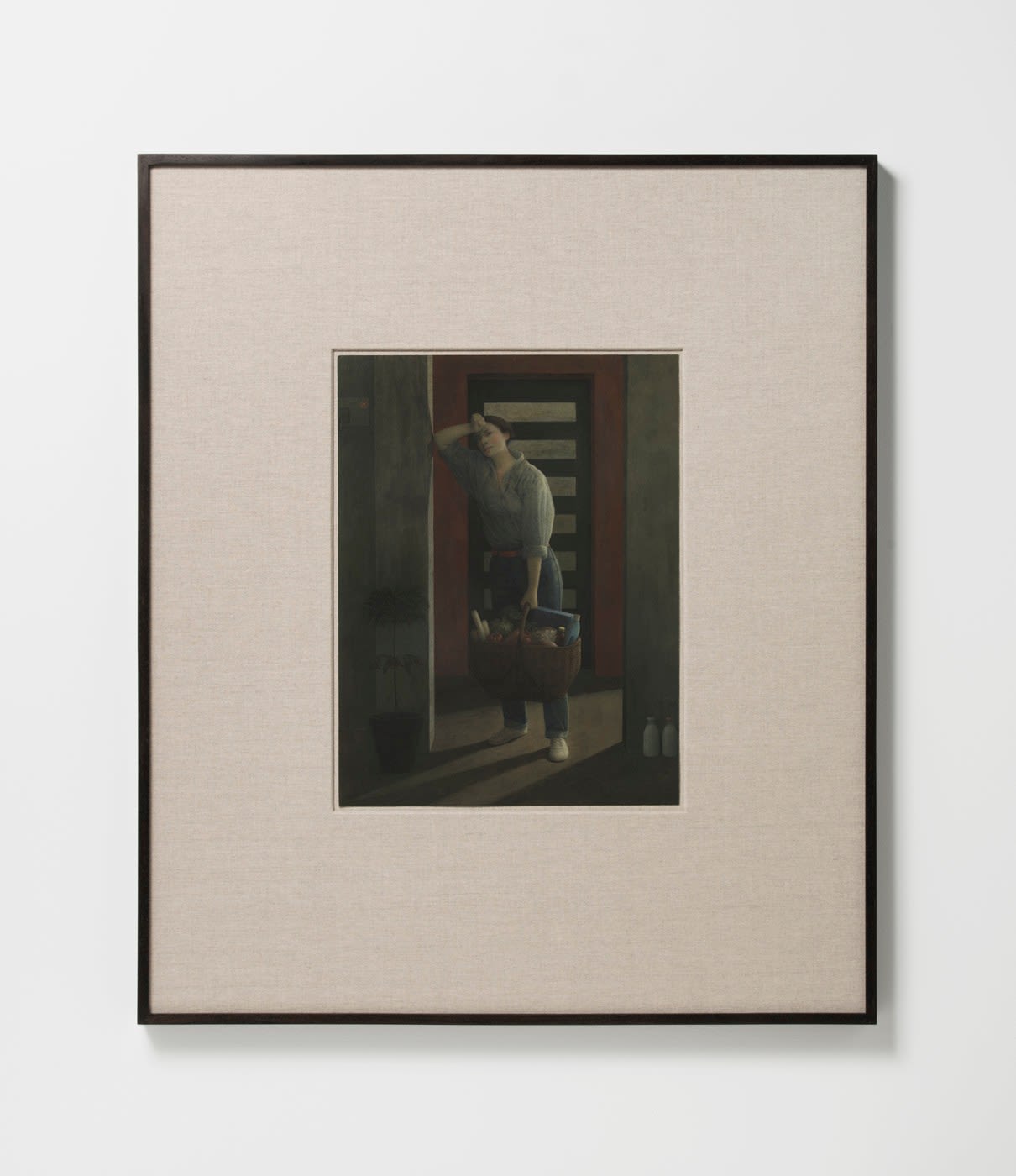 Graham Little, Untitled (Wicker Basket), 2018