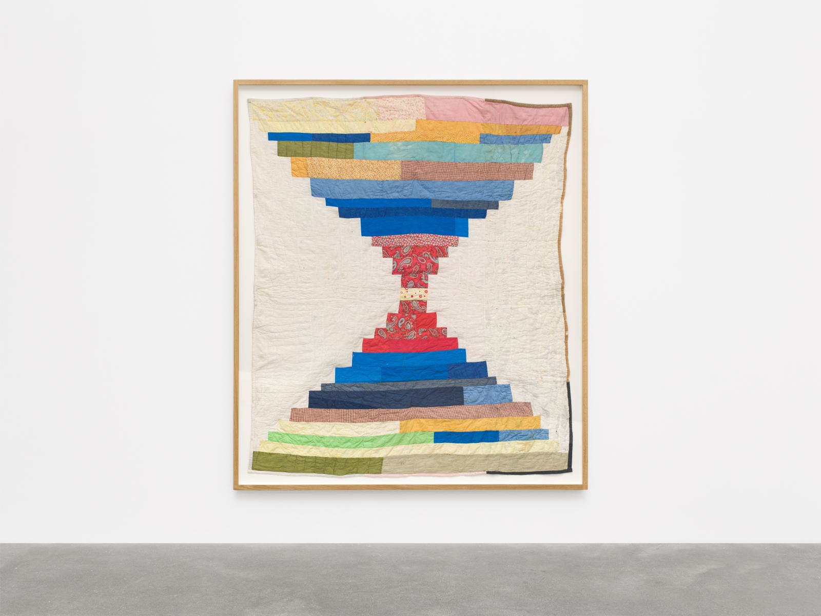 Loretta Pettway, 'Log Cabin' - Single Block 'Courthouse Steps' variation (Local Name: 'Bricklayer'), 1959