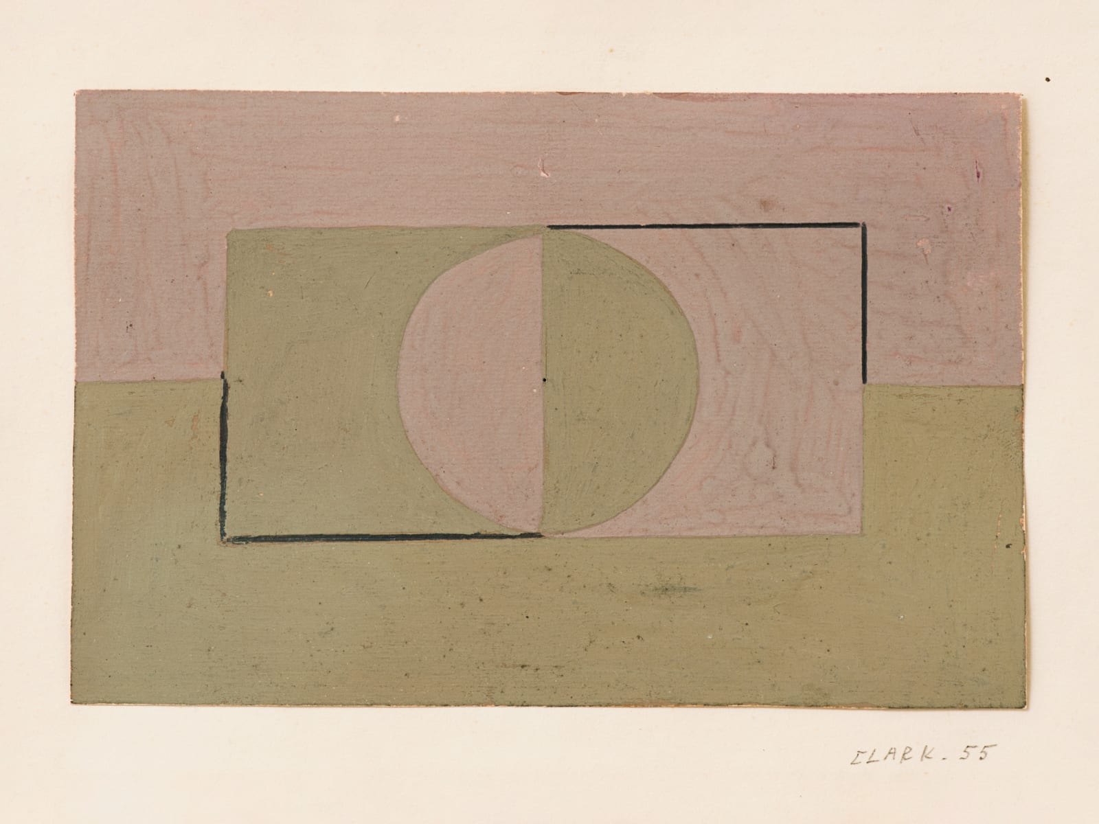 Lygia Clark, Geometria Amorosa / Loving Geometry, 1955