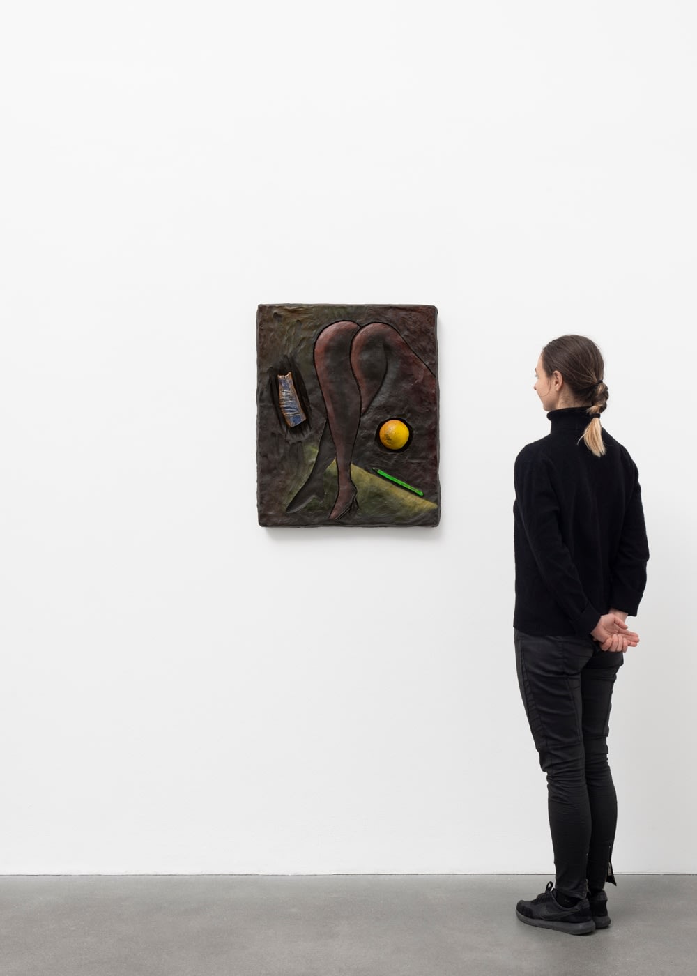 Erika Verzutti, Man Ray with Fish, 2019