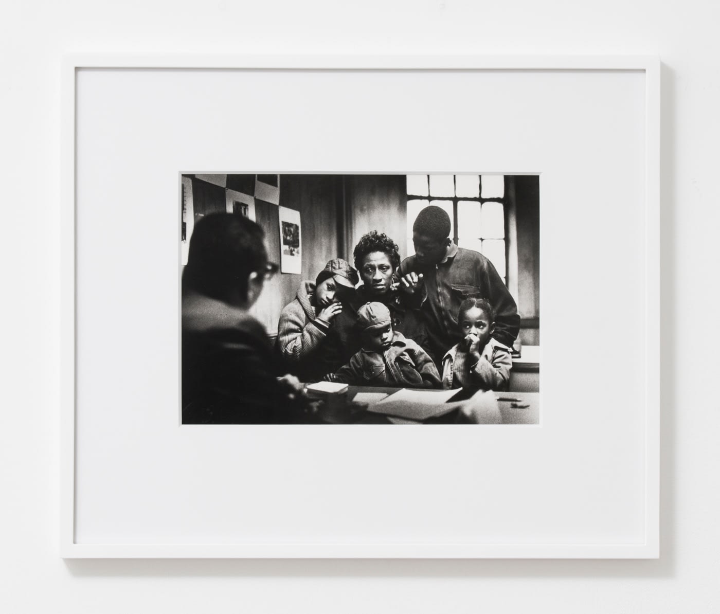 Gordon Parks, The Fontenelles at the Poverty Board, Harlem, New York, 1967