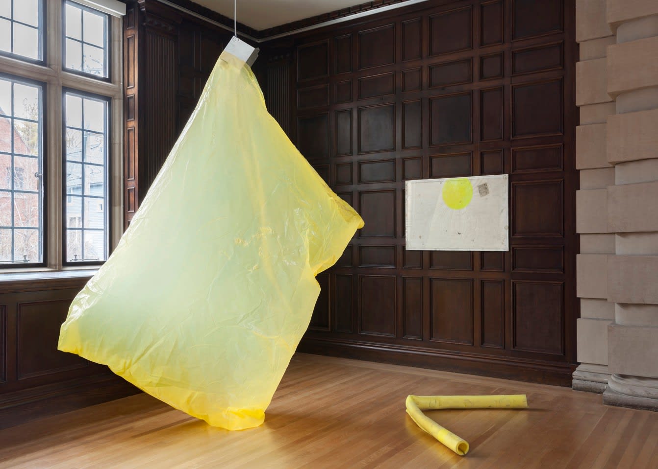 Ian Kiaer, Endnote, Ledoux (yellow), 2016
