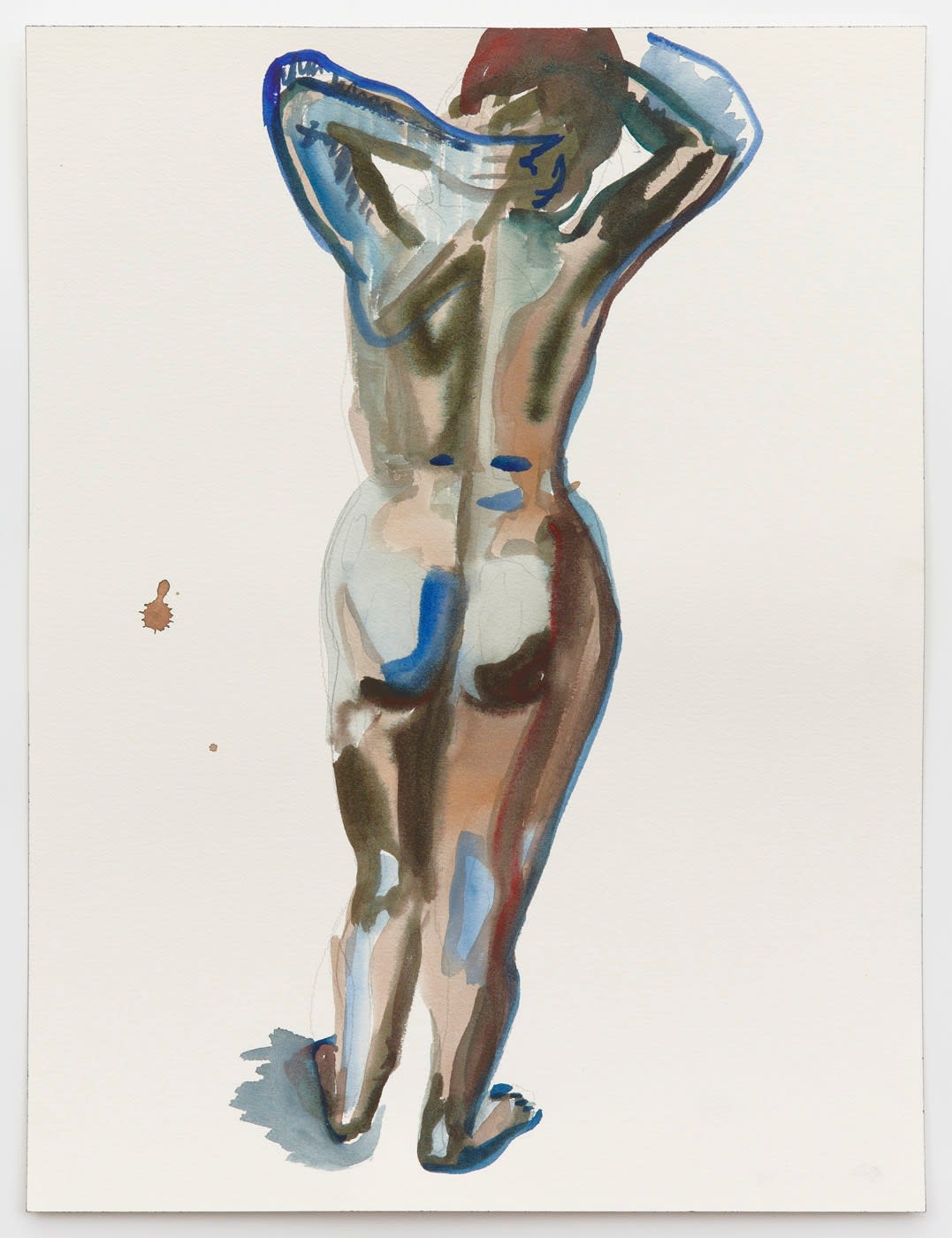 Amy Bessone, Blue Back, 2018