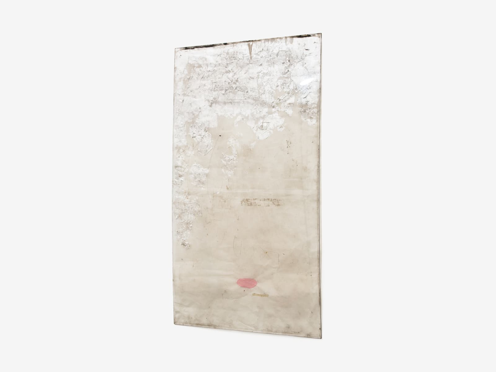 Ian Kiaer, Endnote Tooth, Silver, Pink, 2018