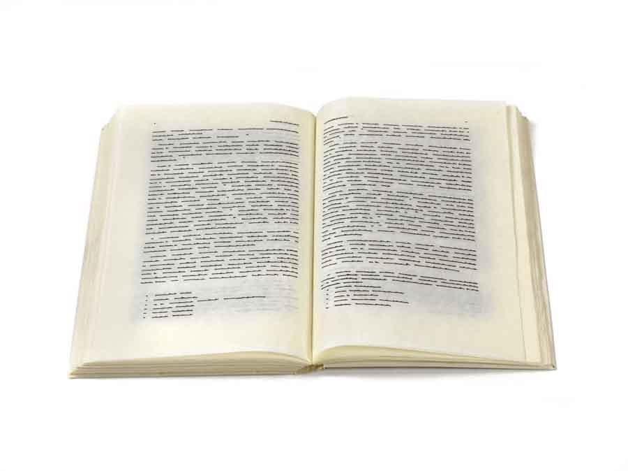 Irma Blank, Schreibend suchen, 1976