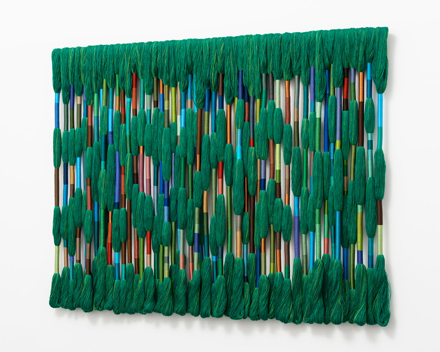 Sheila Hicks, Esmeralda (Emerald Forest), 2019