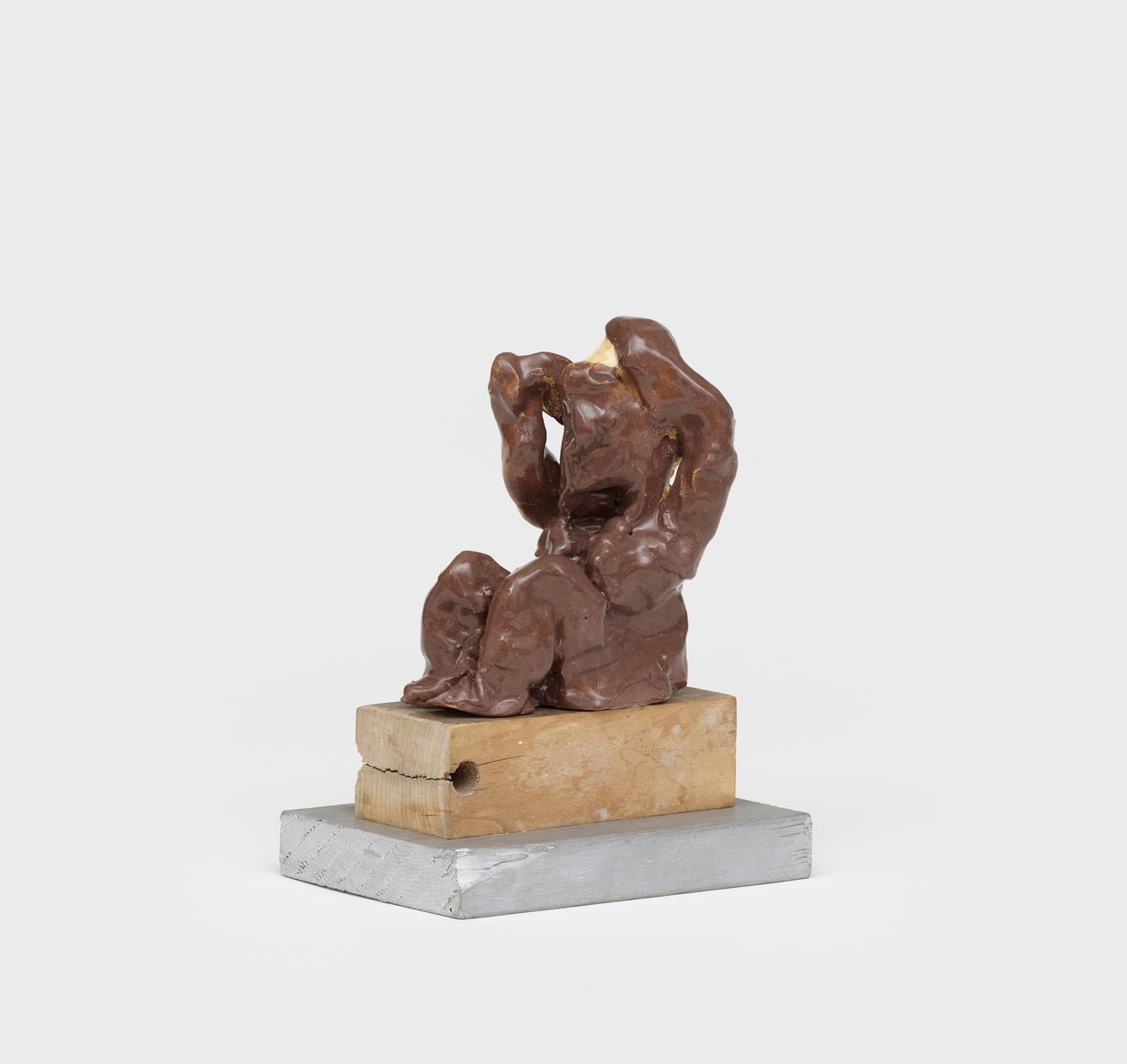 Amy Bessone, Micro-Monument no. 1 (coffee/clear), 2018