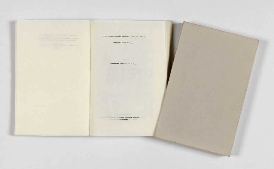 Irma Blank, Schreibend suchen, 1976