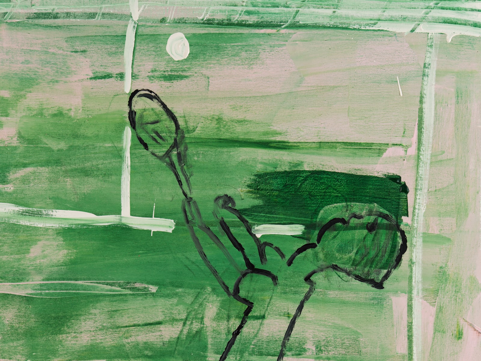 Roy Oxlade, Green John McEnroe, c. 1985