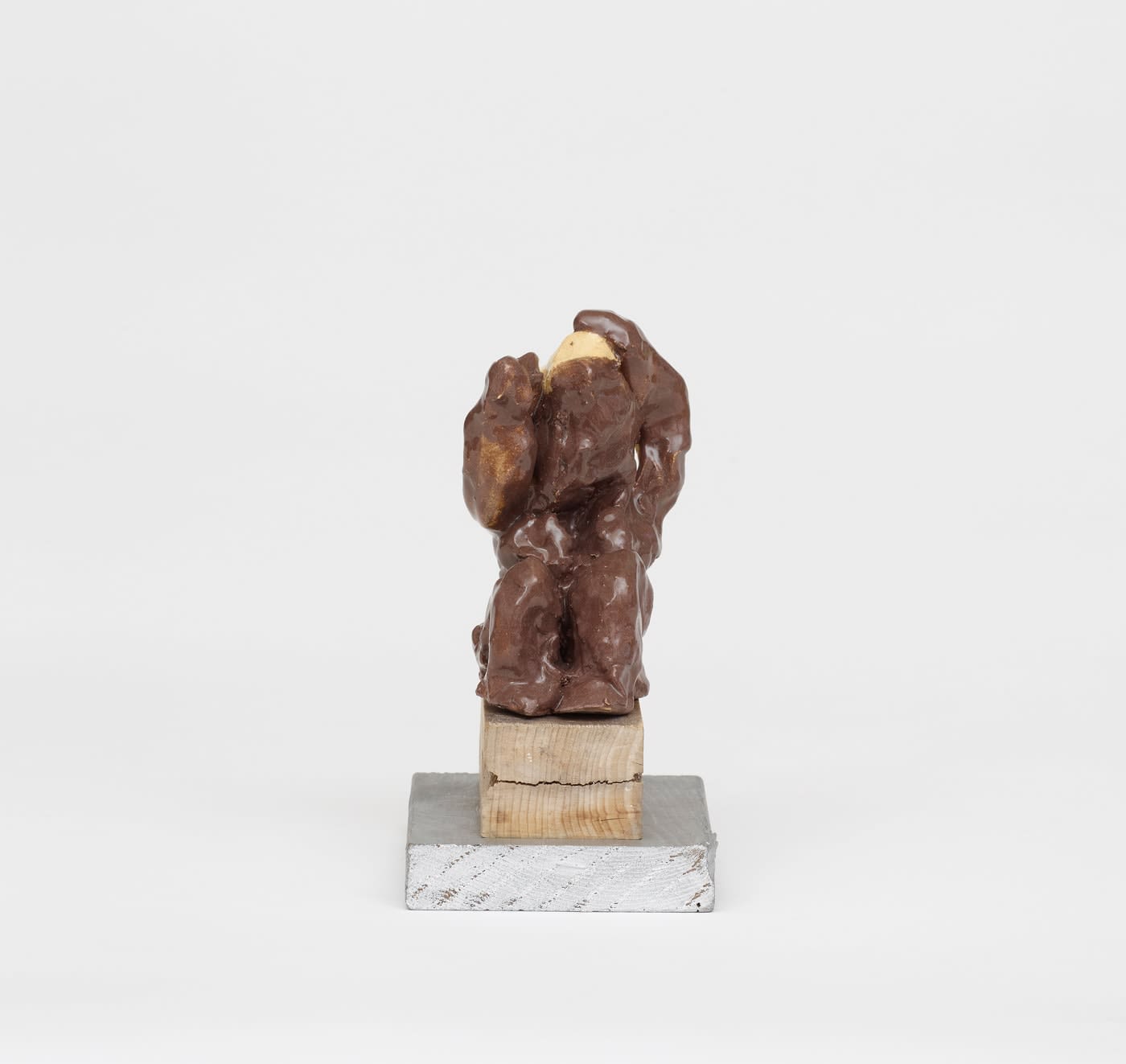 Amy Bessone, Micro-Monument no. 1 (coffee/clear), 2018