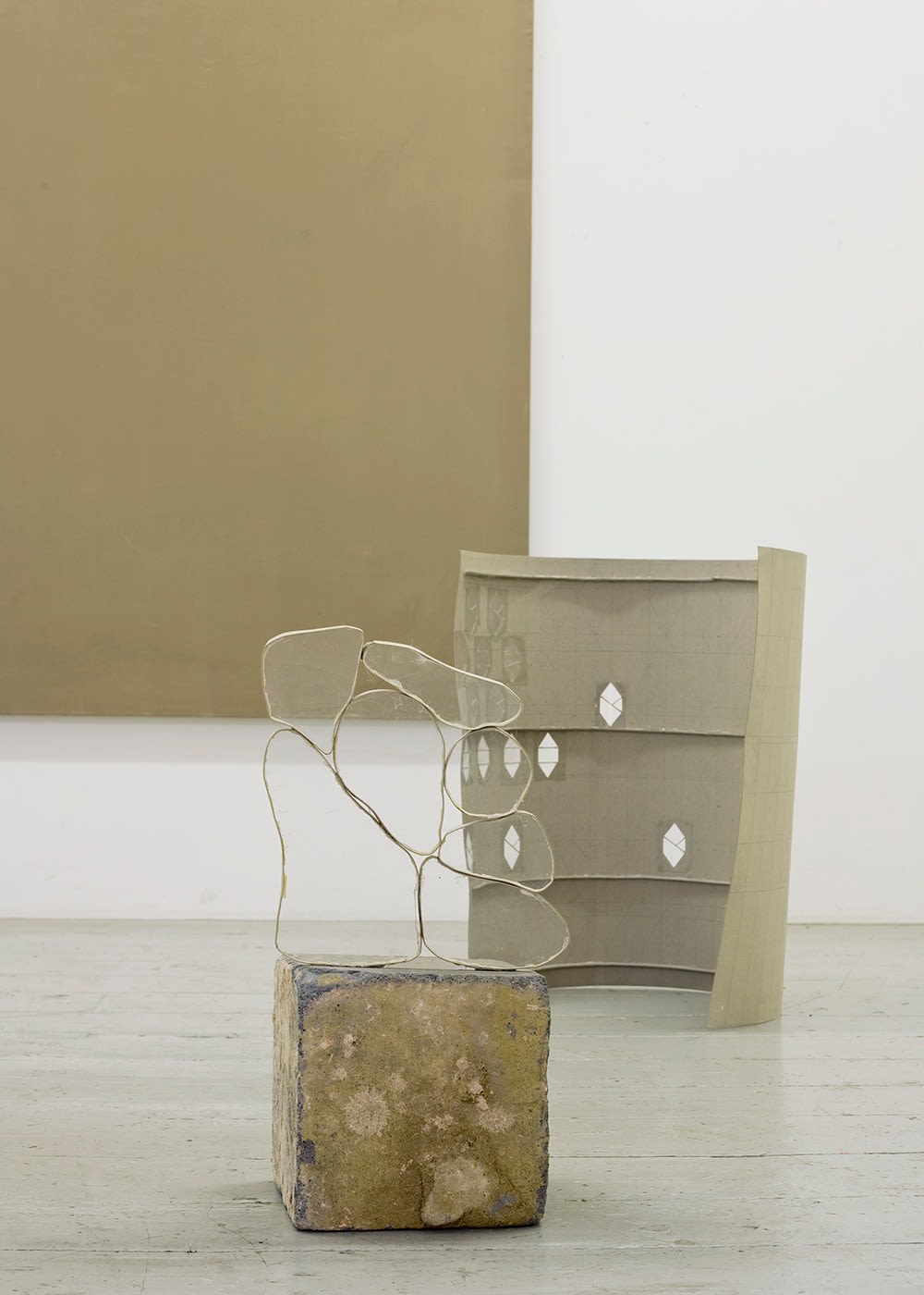 Ian Kiaer, Melnikov project, screen, 2011