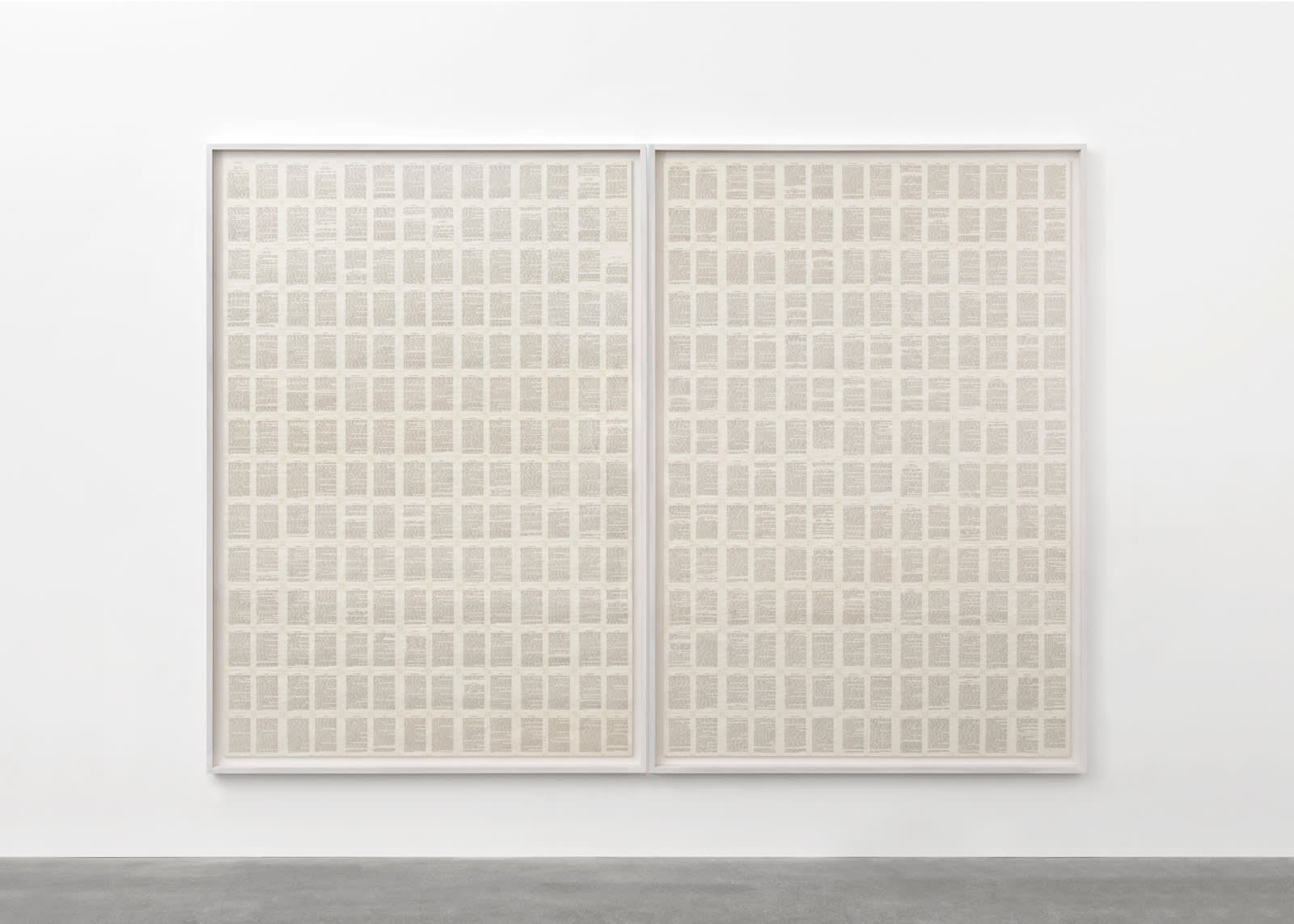 Irma Blank, Trascrizioni, All Around, 1976
