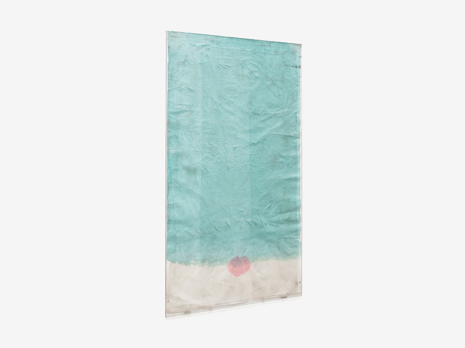 Ian Kiaer, Endnote Tooth, Blue, 2018