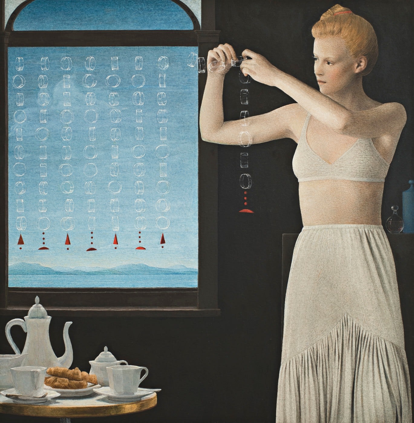 Graham Little, Untitled (Glass Curtain), 2014