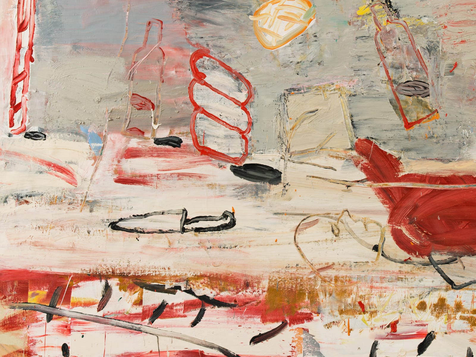 Roy Oxlade, Axe and Knife, 1985