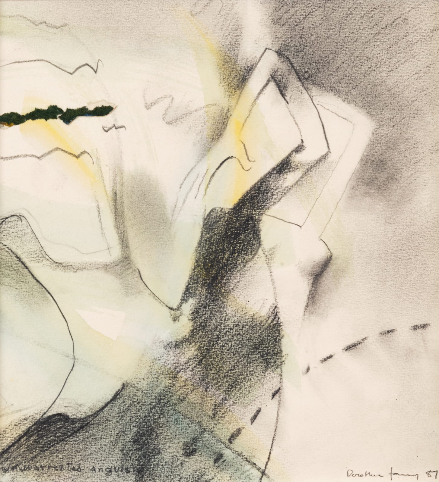 Dorothea Tanning, Unwarranted Anguish, 1987