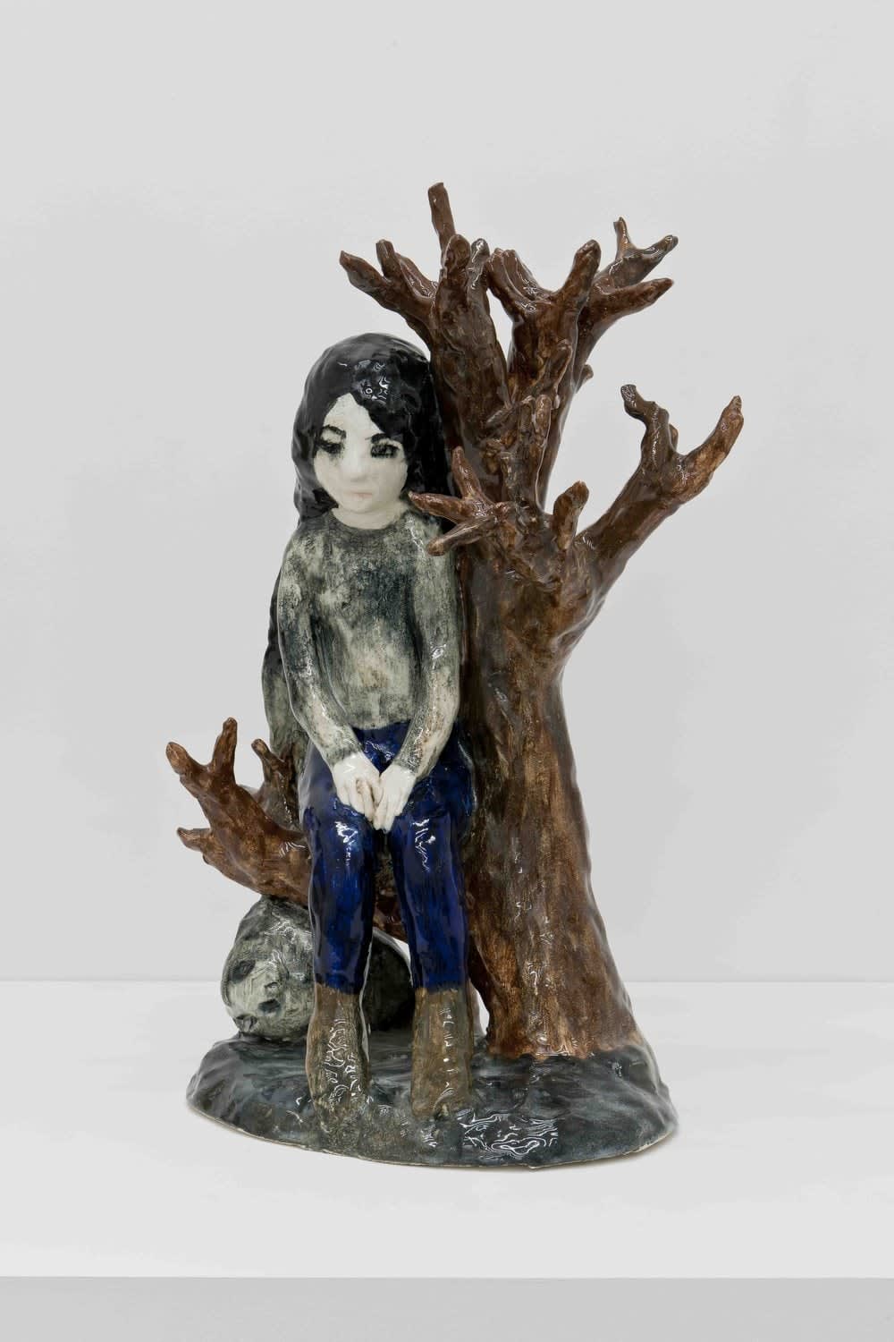 Klara Kristalova, Girl with Rocks, 2010