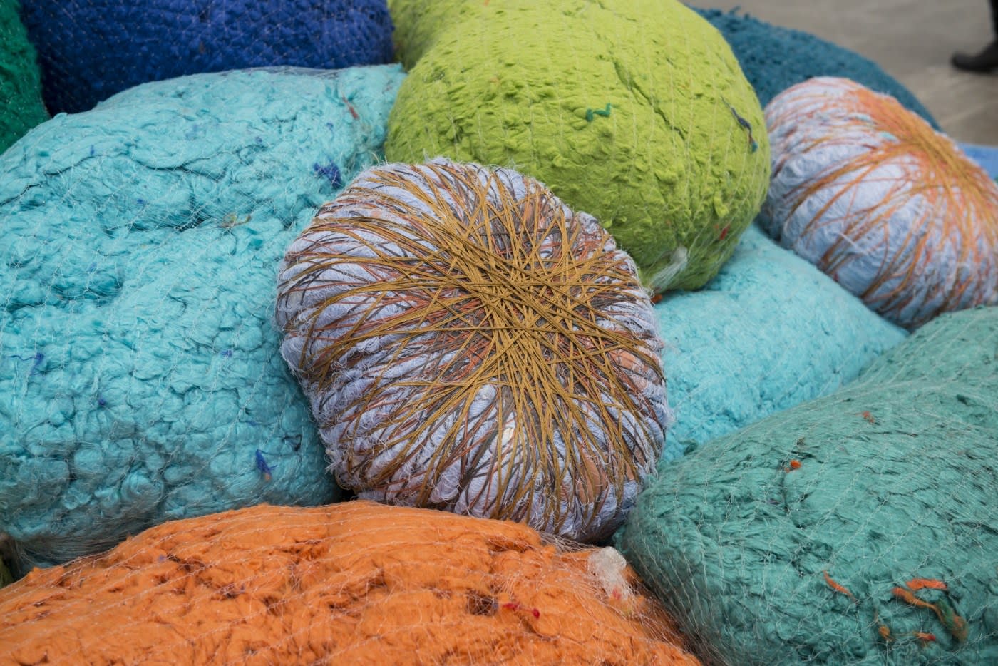 Sheila Hicks, Mighty Mathilde and Her Consort, 2016